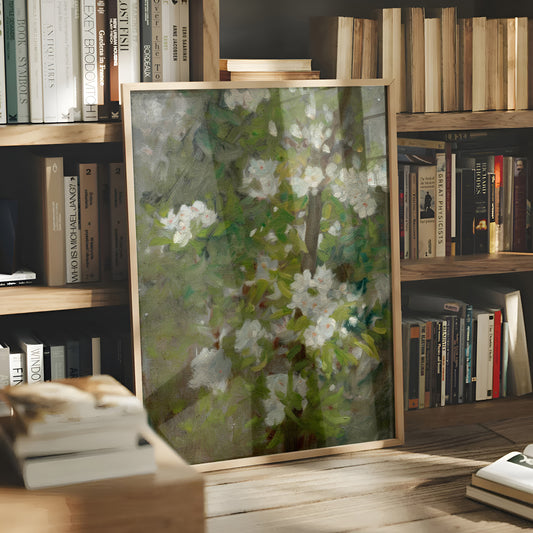 White Blossom (19th-early 20th century) by Henry Scott Tuke
