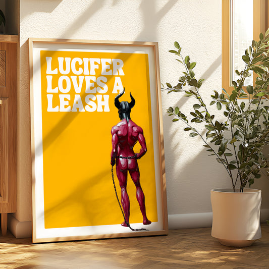 Lucifer Loves a Leash (2024) by Jordan