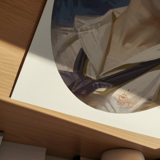 Portrait of an American Sailor (1918) by J.C. Leyendecker