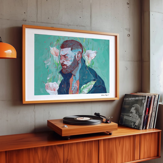 Caught in a thought (2023) by Nicolae Negură