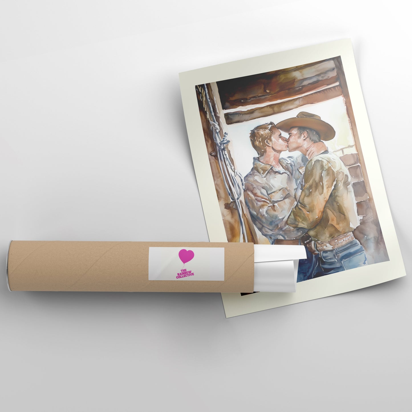 Lovers in the Barnlight