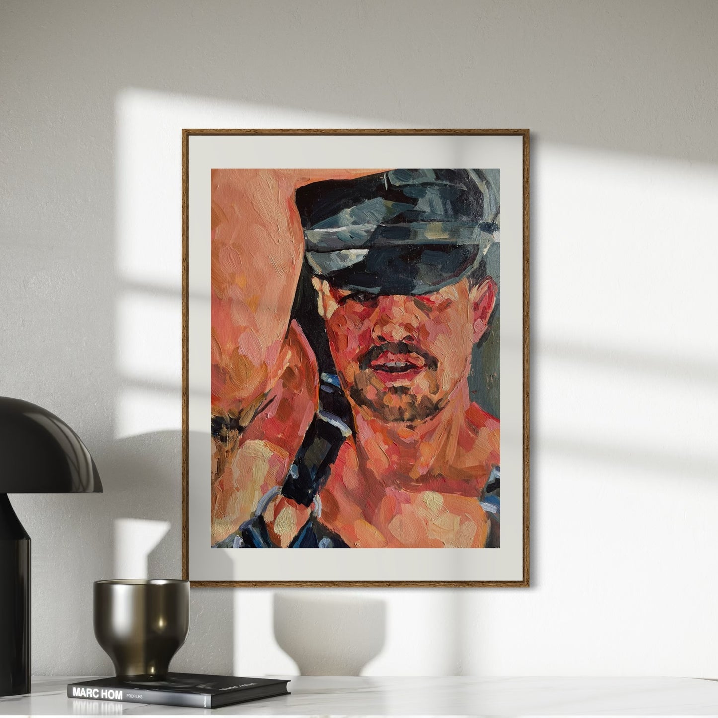 Vladimir in Leather (2024) by Andy Sylvester