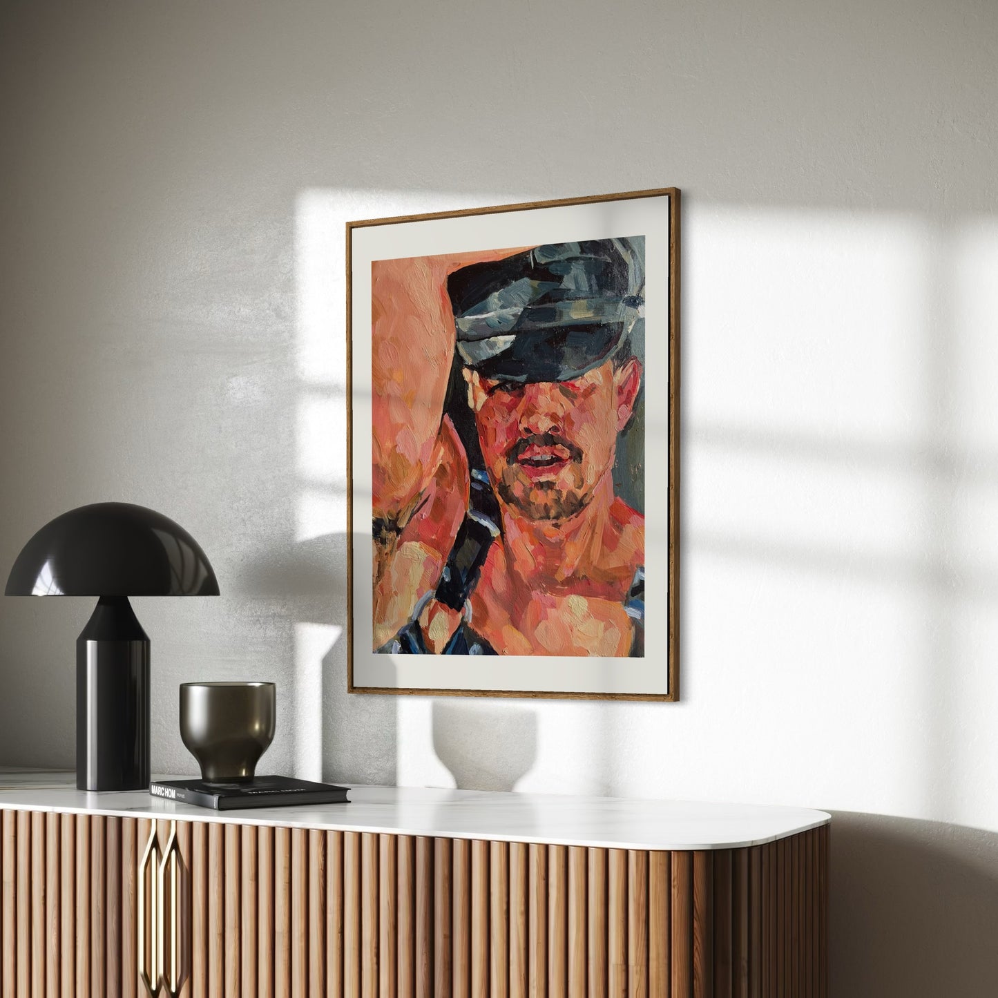 Vladimir in Leather (2024) by Andy Sylvester