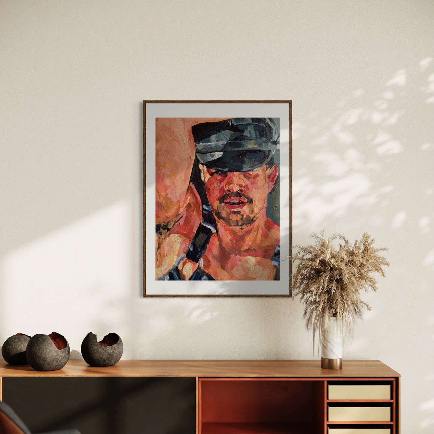 Vladimir in Leather (2024) by Andy Sylvester