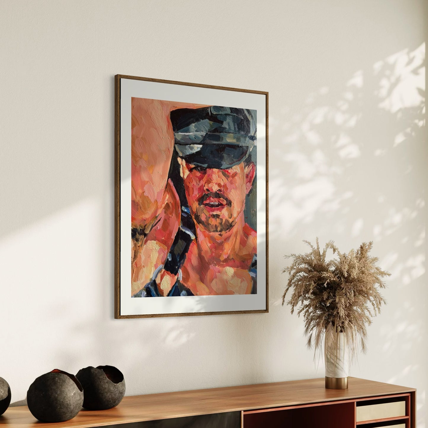 Vladimir in Leather (2024) by Andy Sylvester