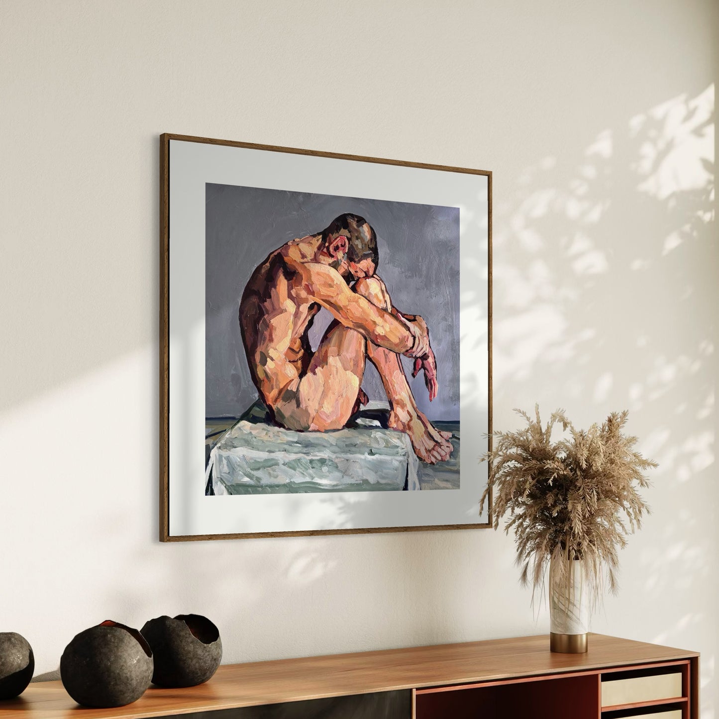 Johnny Seated, after Hippolyte Flandrin (2025) by Andy Sylvester