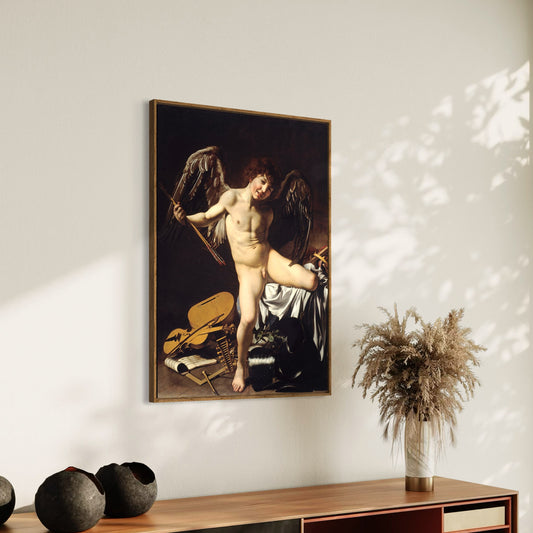 Amor Vincit Omnia (Love Conquers All) (c. 1602) by Michelangelo Merisi da Caravaggio