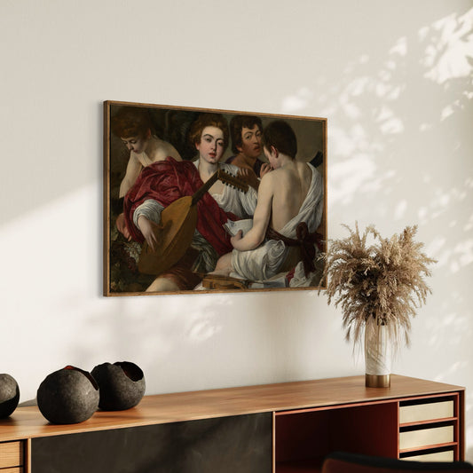 The Musicians (c. 1595) by Michelangelo Merisi da Caravaggio