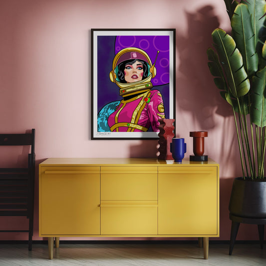 SPACEGIRL #4 (2025) by FATPIGEONART