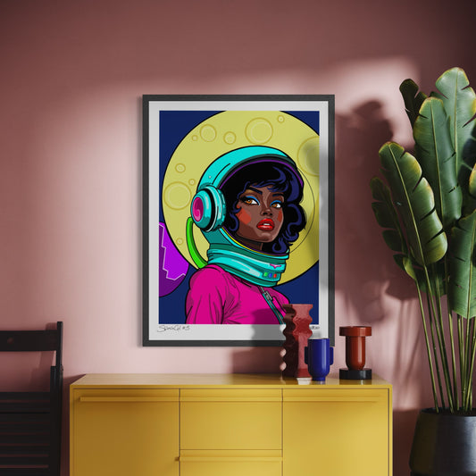 SPACEGIRL #3 (2025) by FATPIGEONART