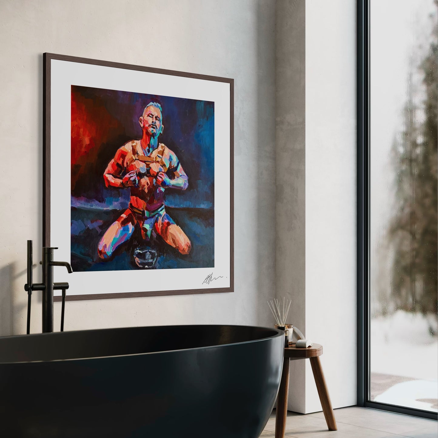 Waiting, anticipating (2025) by Andy  Sylvester