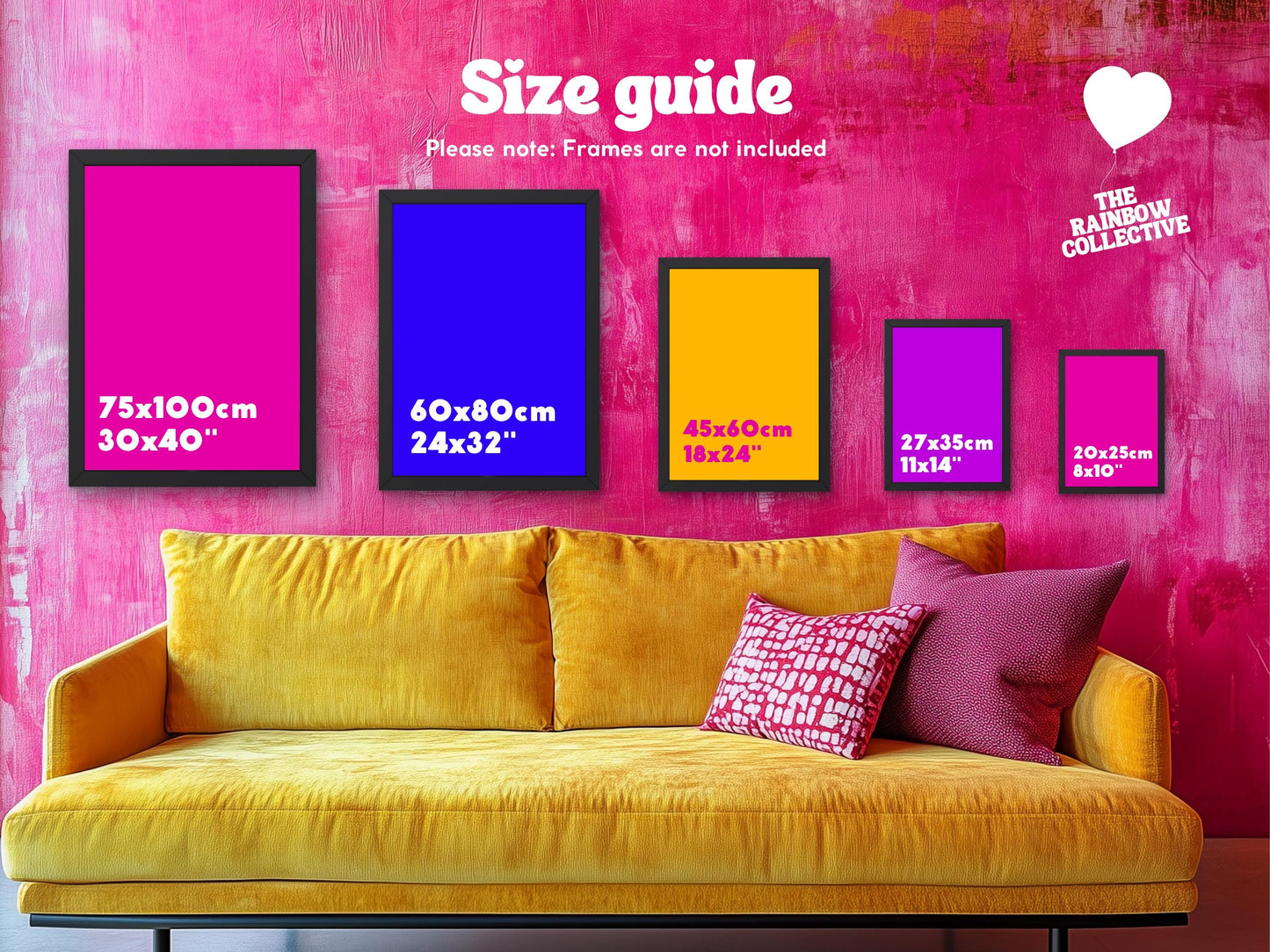 Size Queen Art Print | Bold & Playful LGBTQ+ Wall Decor | Vibrant Queer Art | Premium Matte Paper | Perfect Gift for Pride and Joyful Spaces