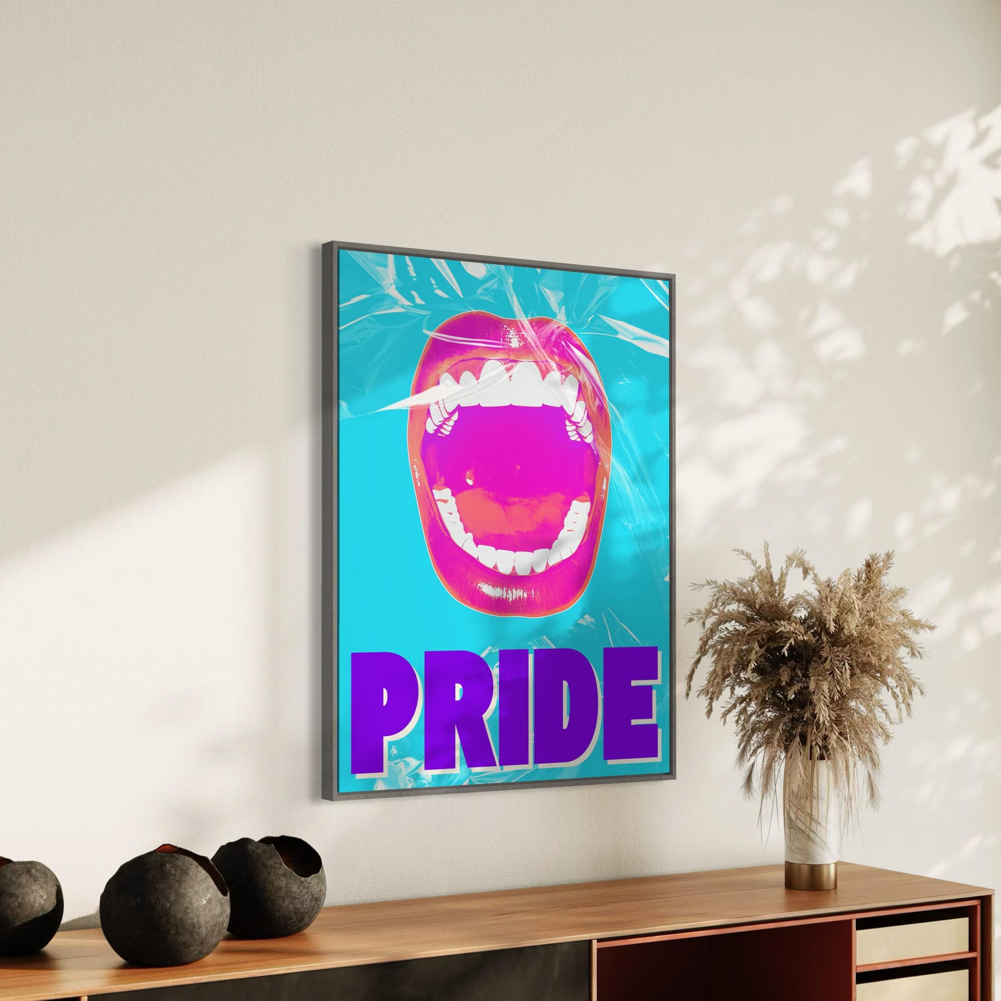 Loud and Proud Pop Art Print | Bold LGBTQ+ Poster
