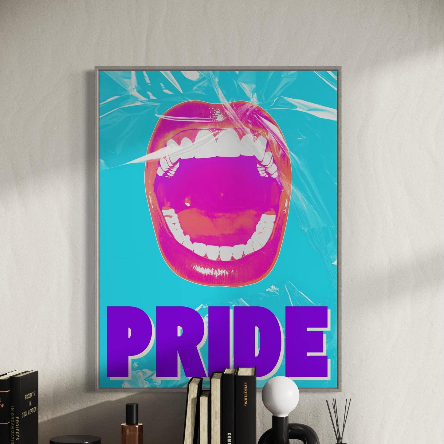 Loud and Proud Pop Art Print | Bold LGBTQ+ Poster