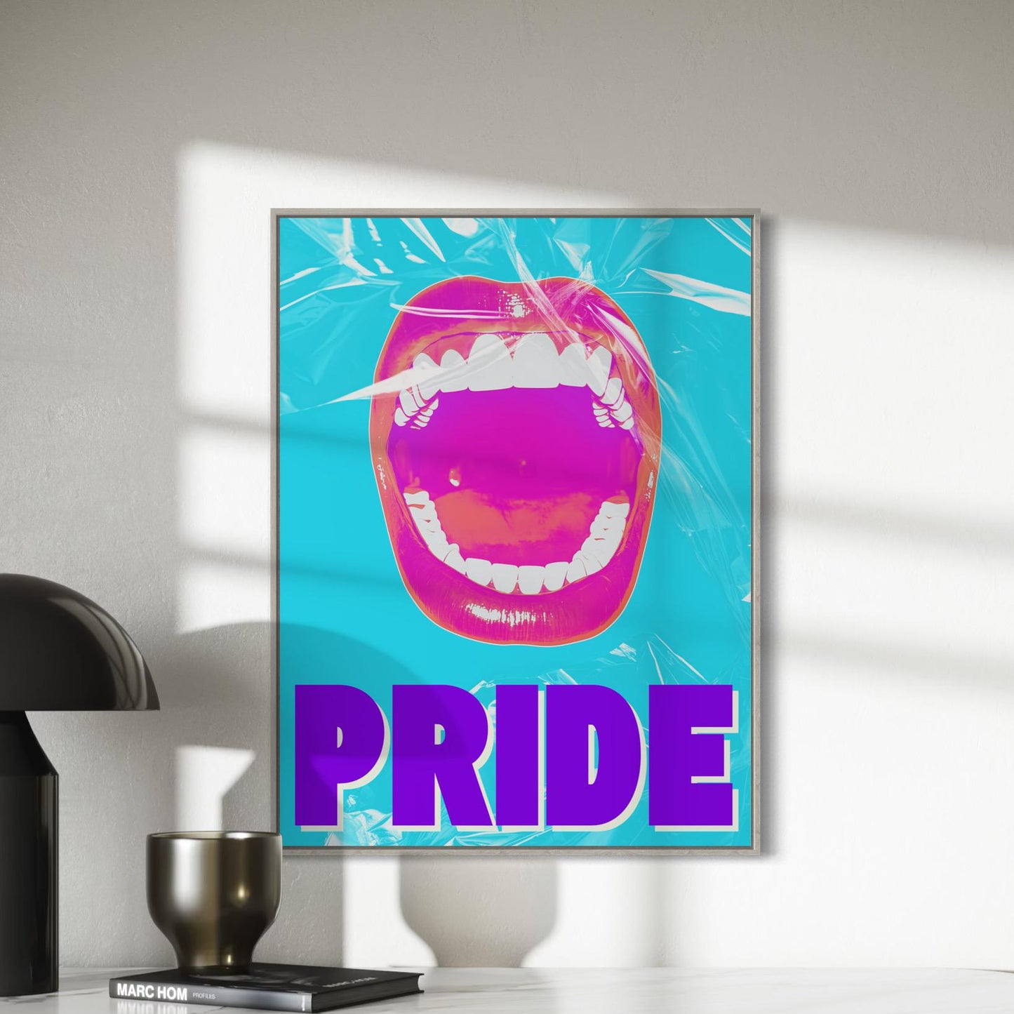 Loud and Proud Pop Art Print | Bold LGBTQ+ Poster