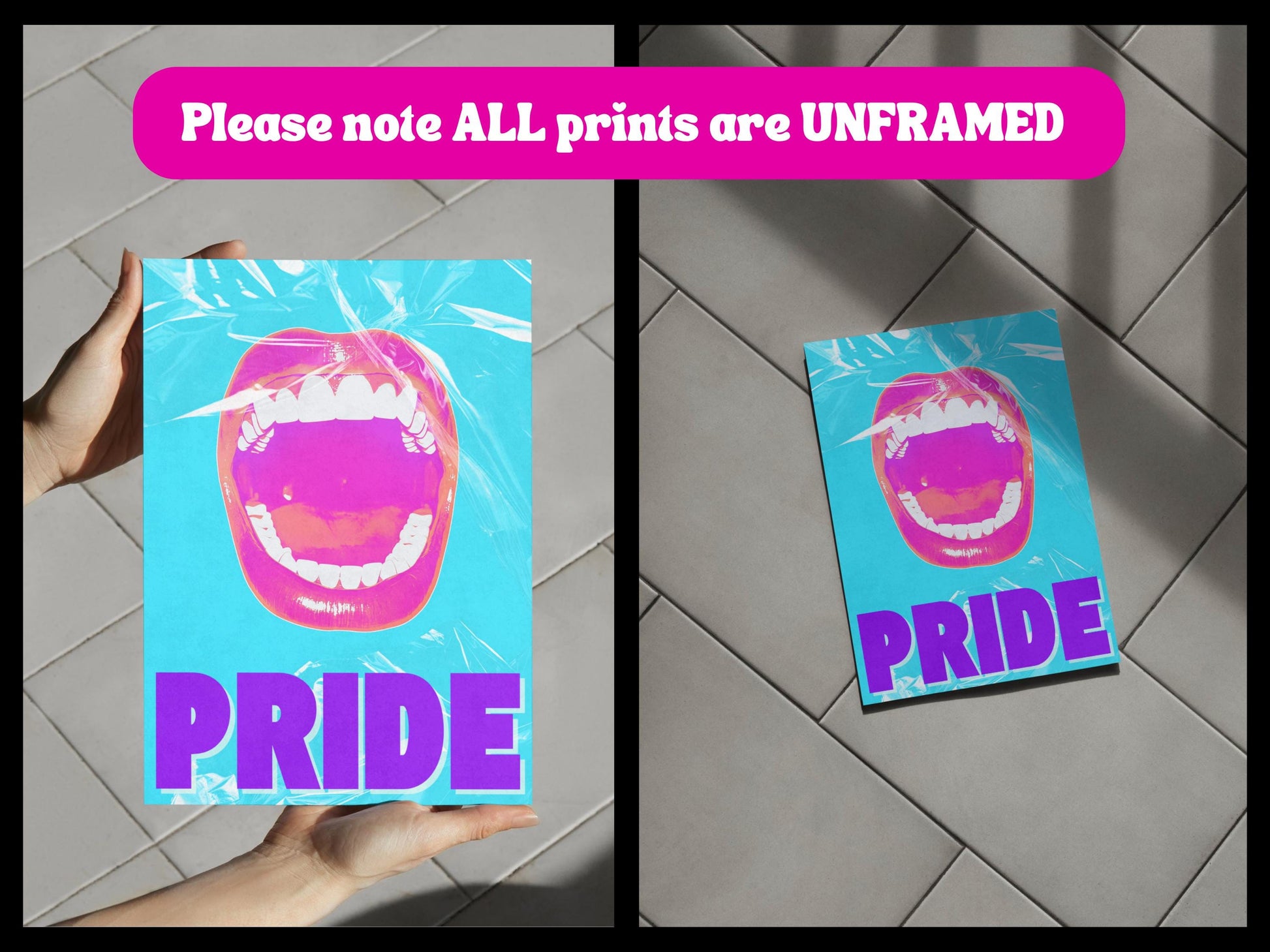 Loud and Proud Pop Art Print | Bold LGBTQ+ Poster