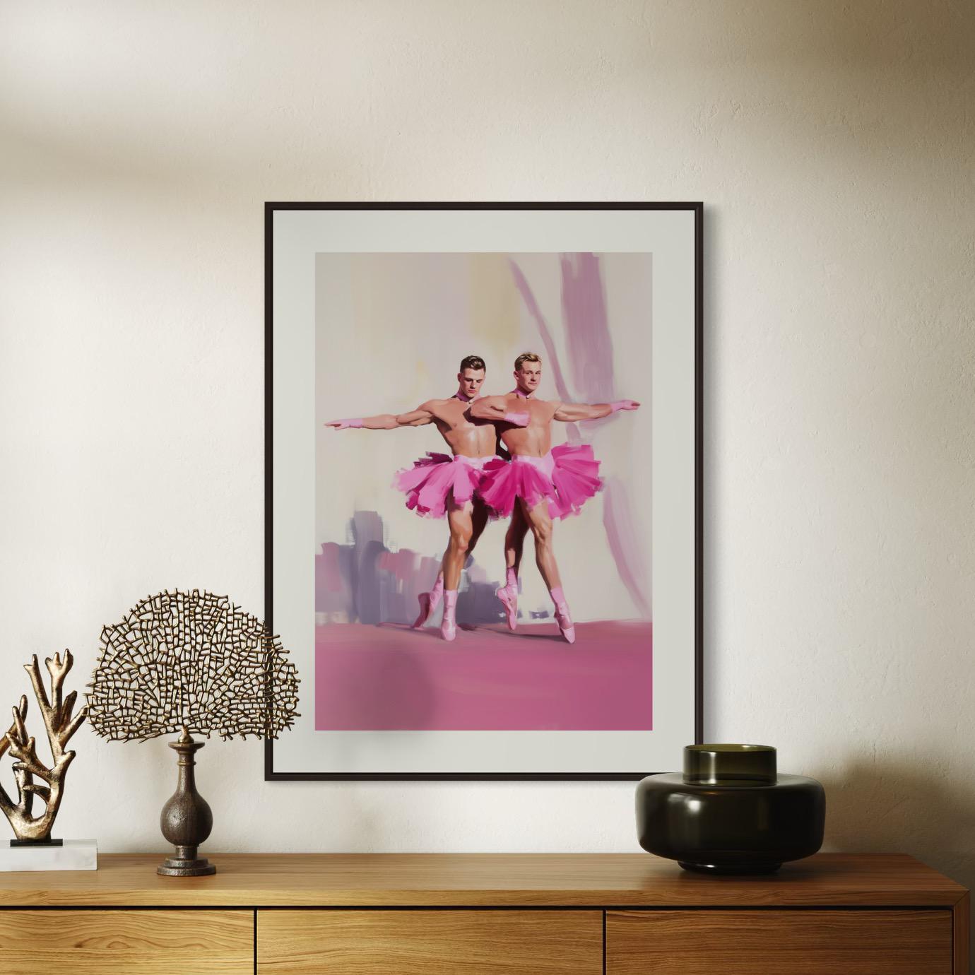 L’Art du Ballet – Queer Ballet Art Print