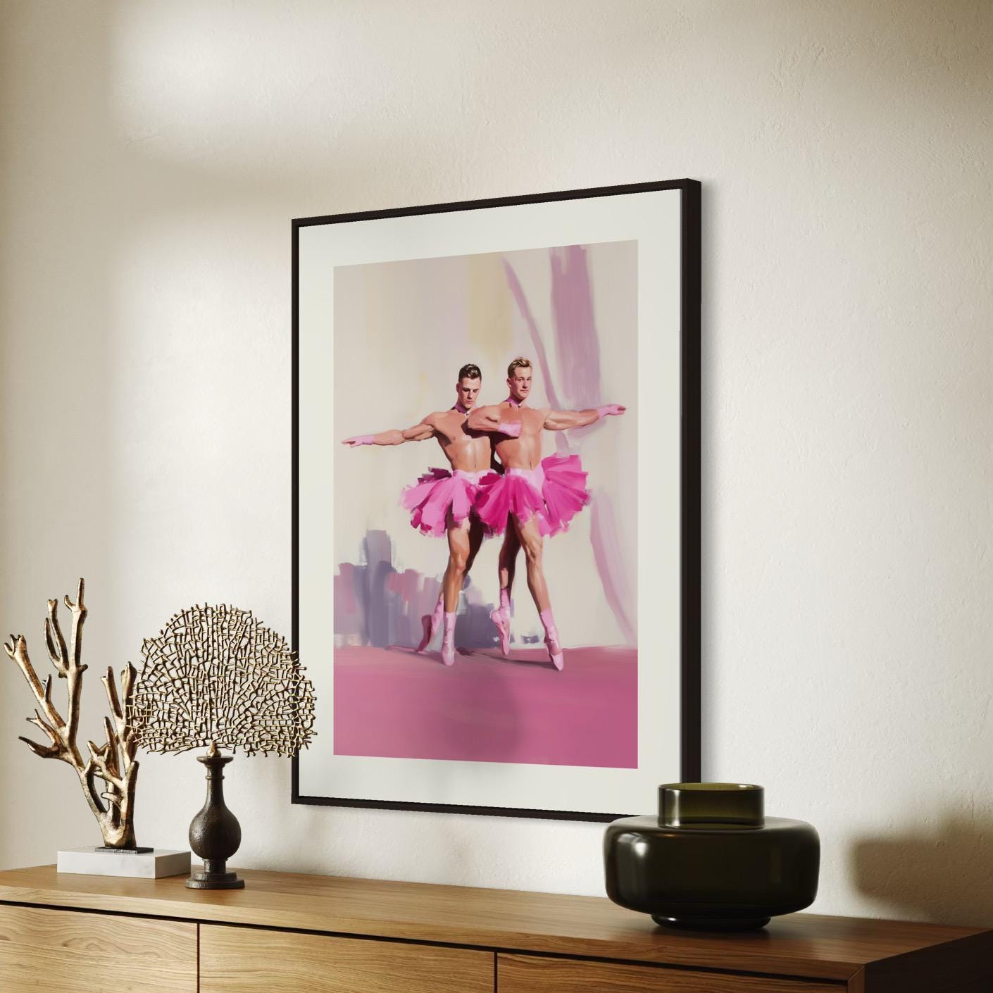 L’Art du Ballet – Queer Ballet Art Print