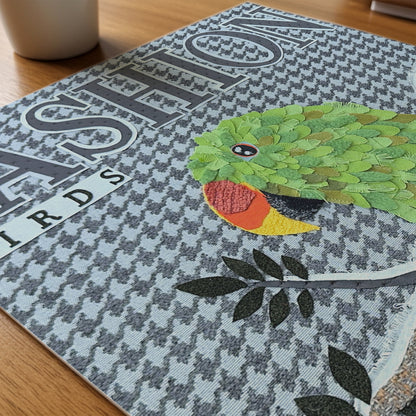 Eclectus in Suit (2026) by Oscar Arrais
