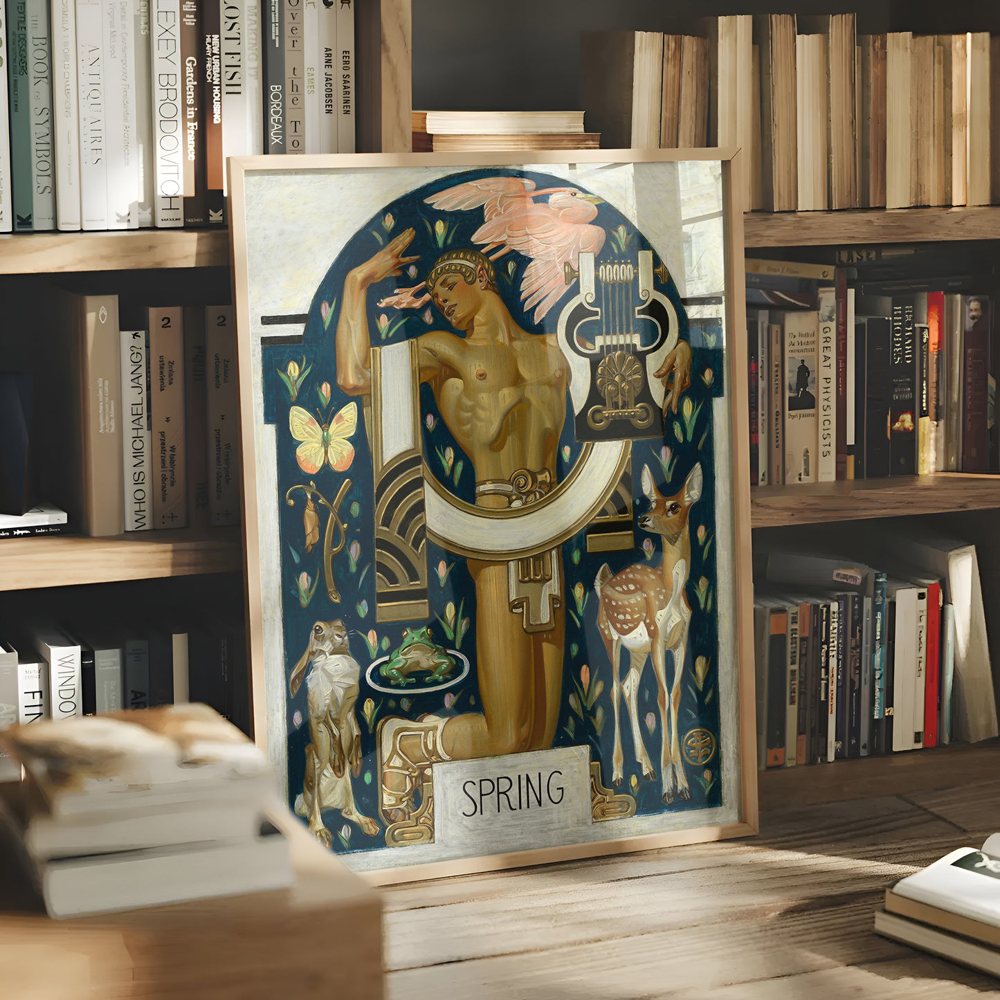 Spring - Apollo and Animals (1929) by J.C. Leyendecker