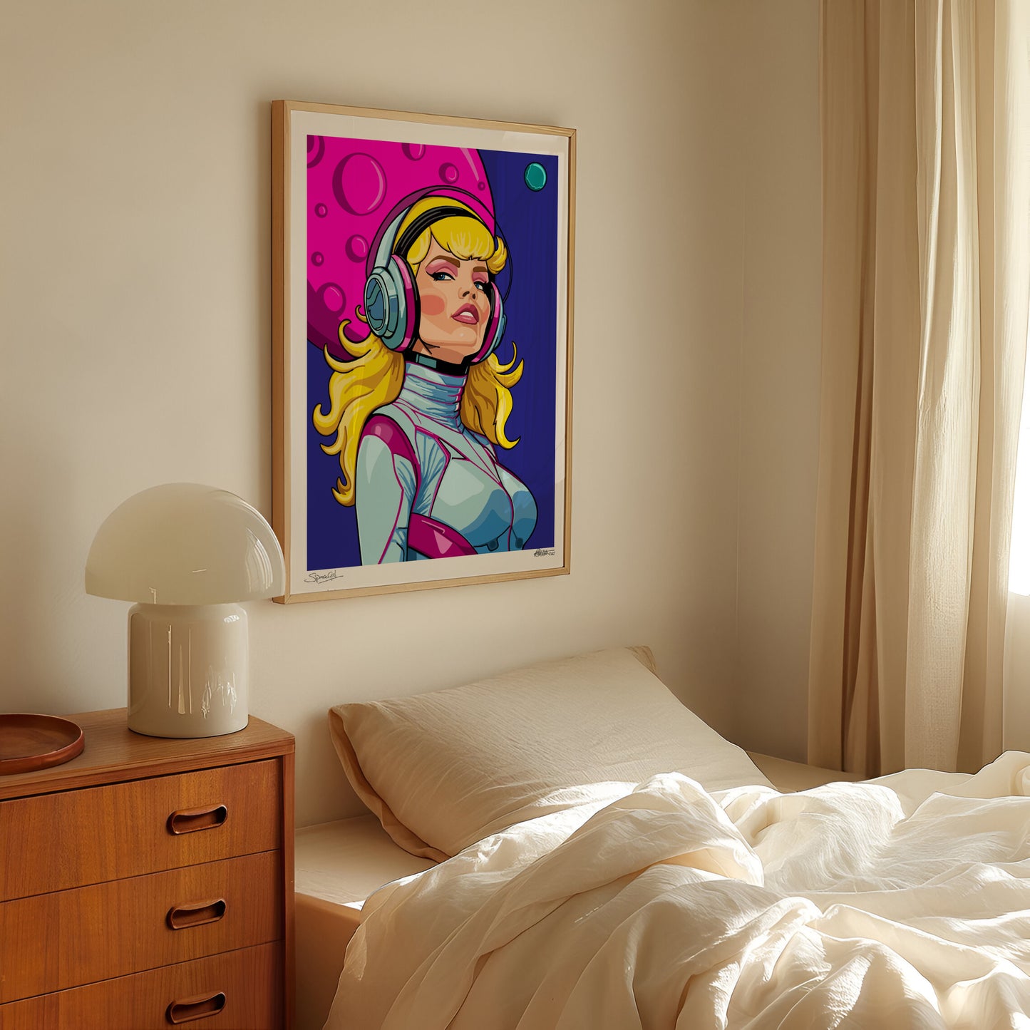 SPACEGIRL (2025) by FATPIGEONART