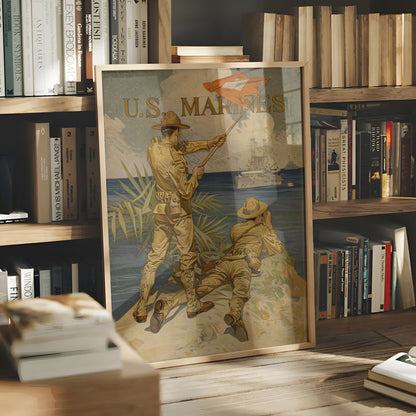 U.S. Marines (1917) by J.C. Leyendecker