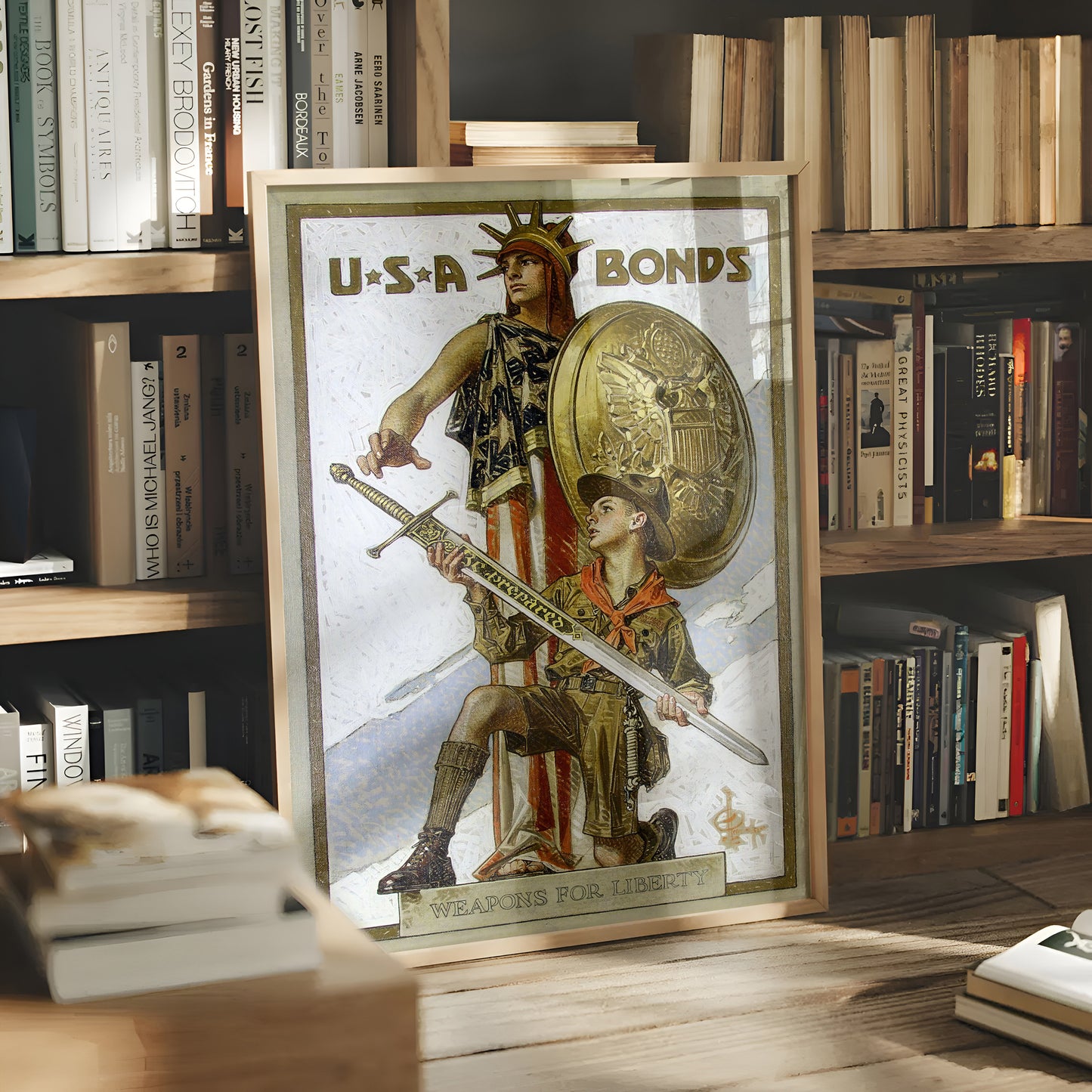 U.S.A. Bonds - Weapons for Liberty (1918) J.C. Leyendecker