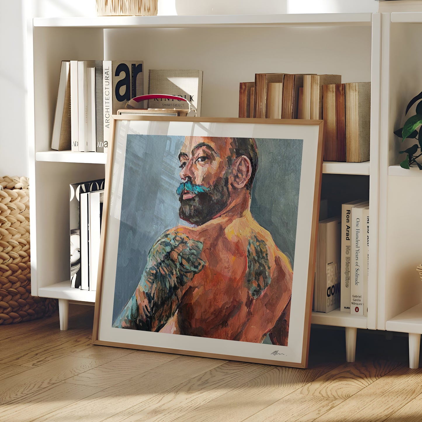 The Blue Moustache (2026) by Andy Sylvester