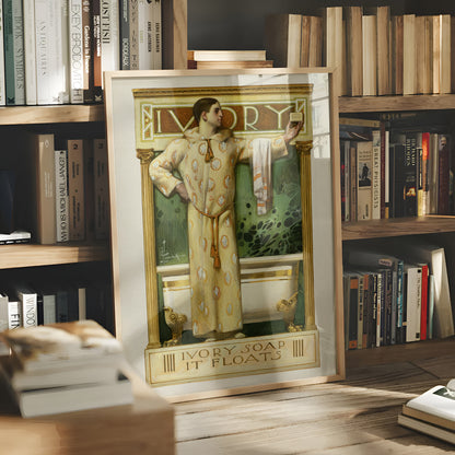 Ivory Soap it floats (1900) by J.C. Leyendecker