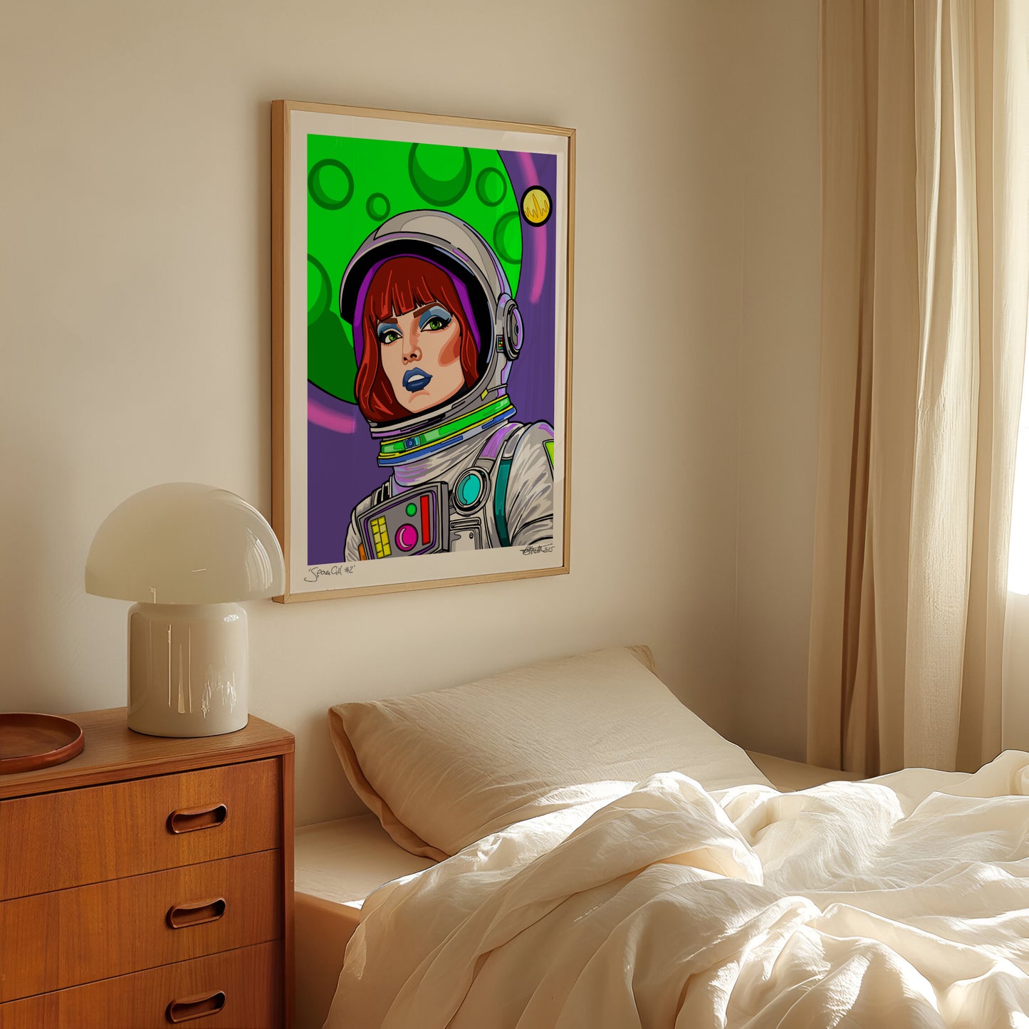 SPACEGIRL #2 (2025) by FATPIGEONART