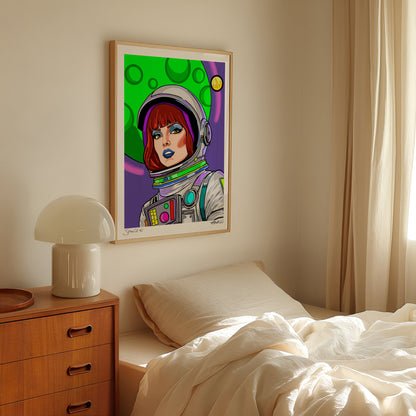 SPACEGIRL #2 (2025) by FATPIGEONART