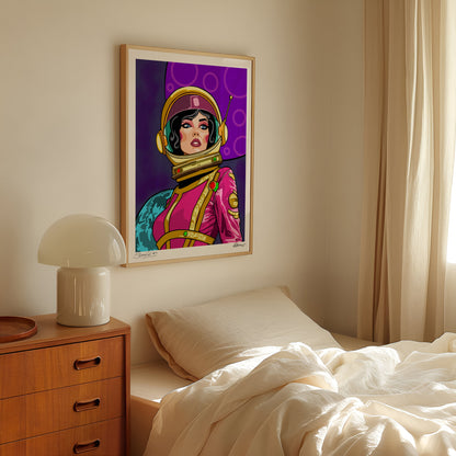 SPACEGIRL #4 (2025) by FATPIGEONART