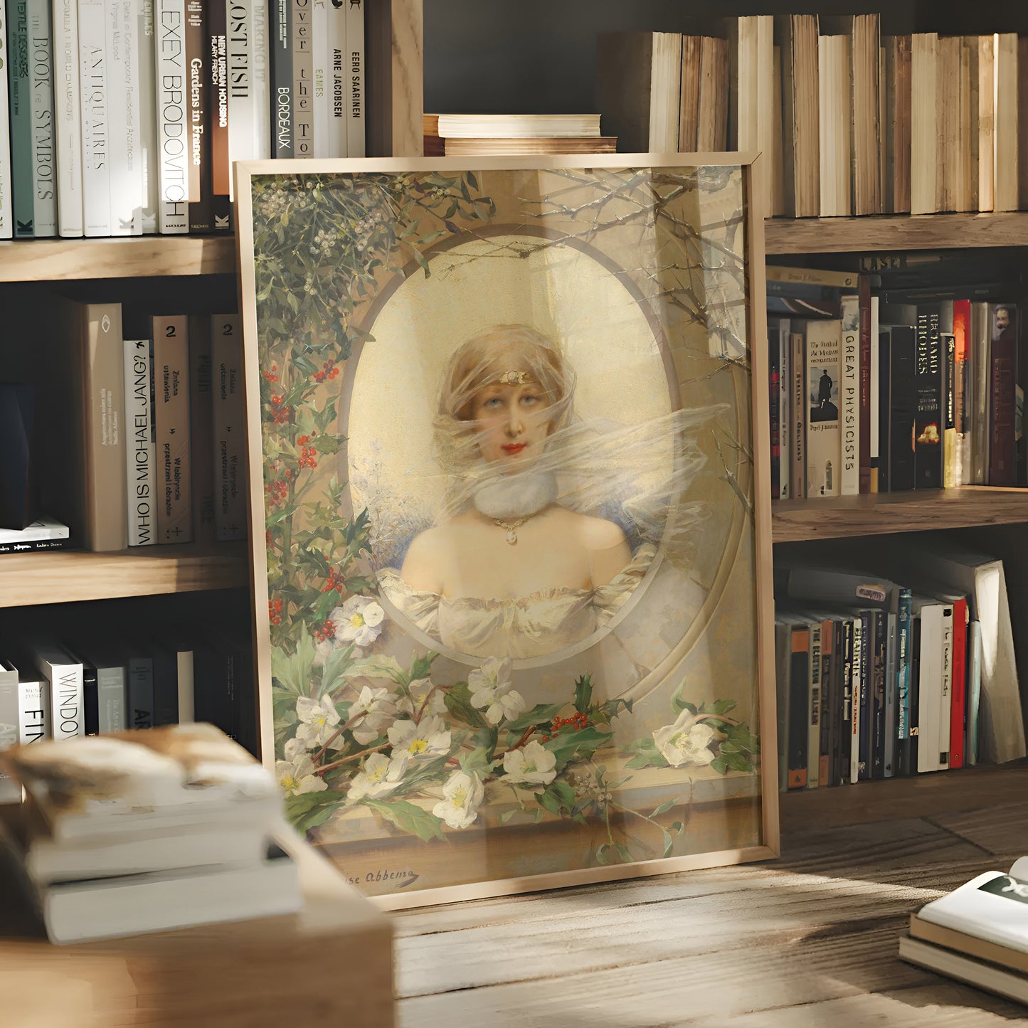 Panneau décoratif: Allégorie de l’Hiver (c.1902-1906) by Louise Abbéma