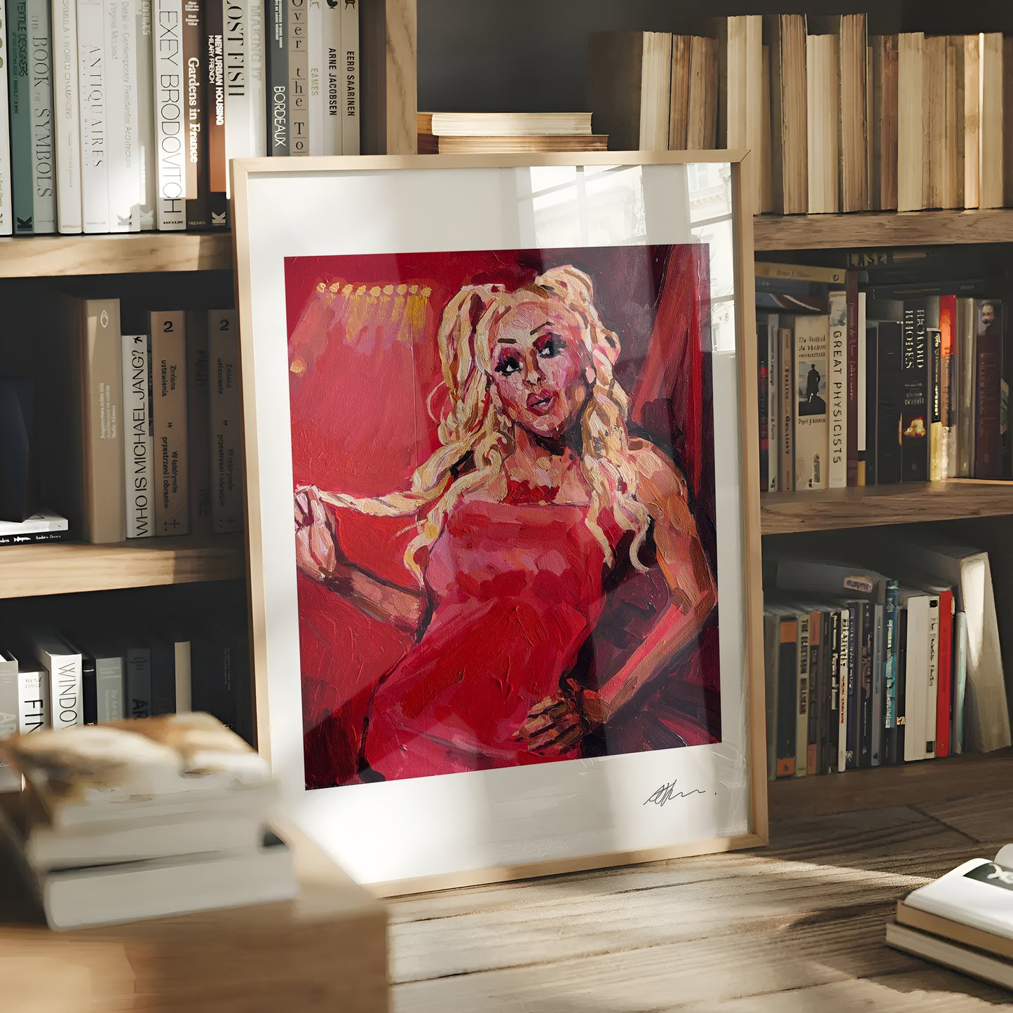 Heidi in Red (2025) by Andy Sylvester