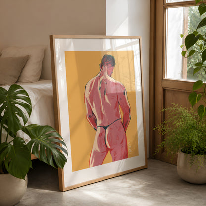 Rear view (2024) by Nicolae Negură