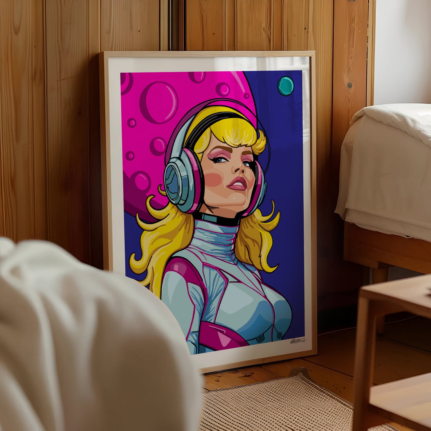 SPACEGIRL (2025) by FATPIGEONART