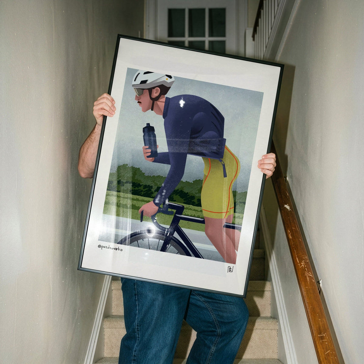 Cyclist (2025) by Aleksei Pozdnovato