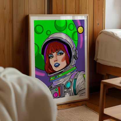 SPACEGIRL #2 (2025) by FATPIGEONART