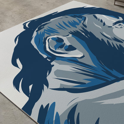 Blue submission (2014) by Nicolae Negură