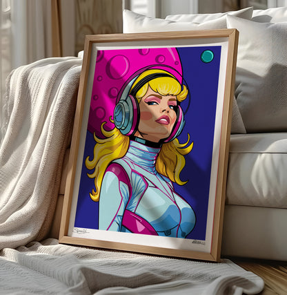 SPACEGIRL (2025) by FATPIGEONART