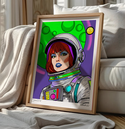 SPACEGIRL #2 (2025) by FATPIGEONART