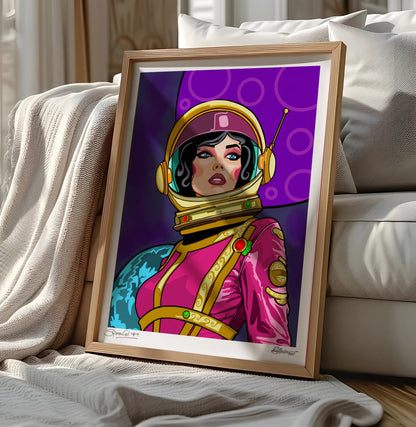 SPACEGIRL #4 (2025) by FATPIGEONART