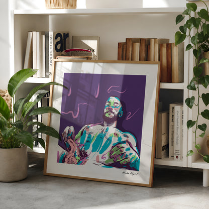 Purple haze (2020) by Nicolae Negură