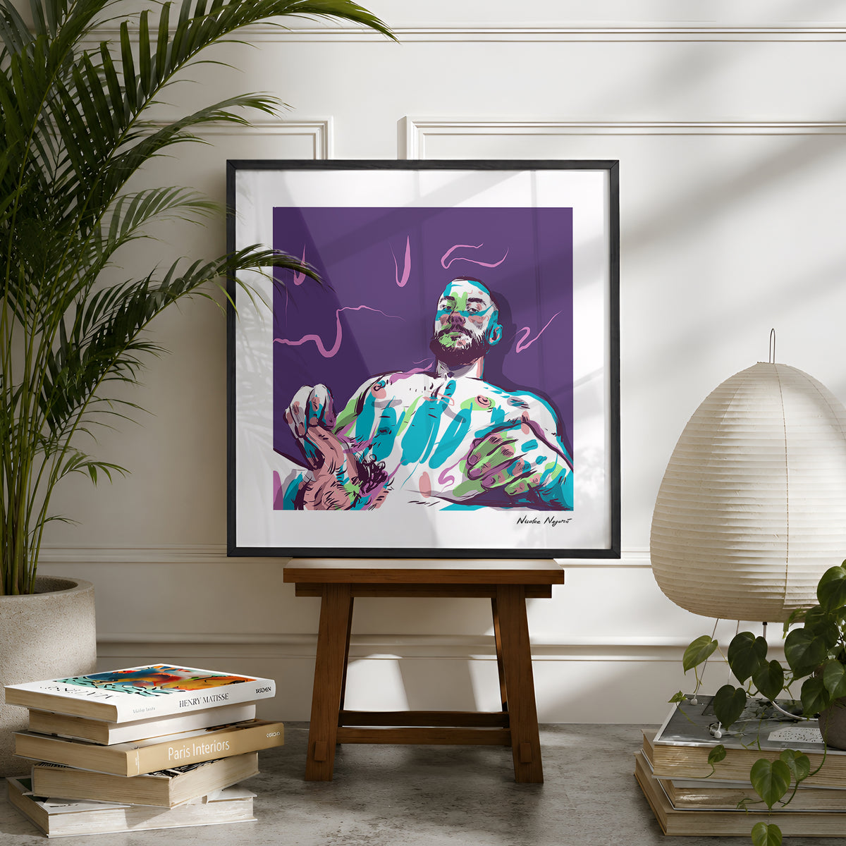 Purple haze (2020) by Nicolae Negură