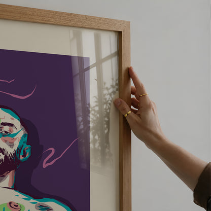 Purple haze (2020) by Nicolae Negură