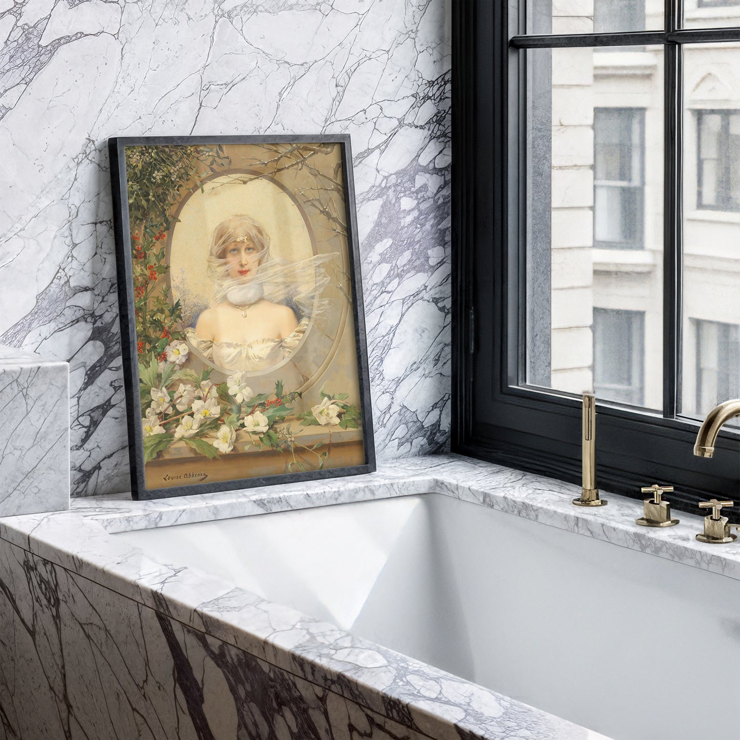 Panneau décoratif: Allégorie de l’Hiver (c.1902-1906) by Louise Abbéma