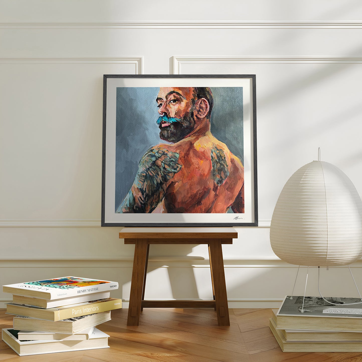 The Blue Moustache (2026) by Andy Sylvester