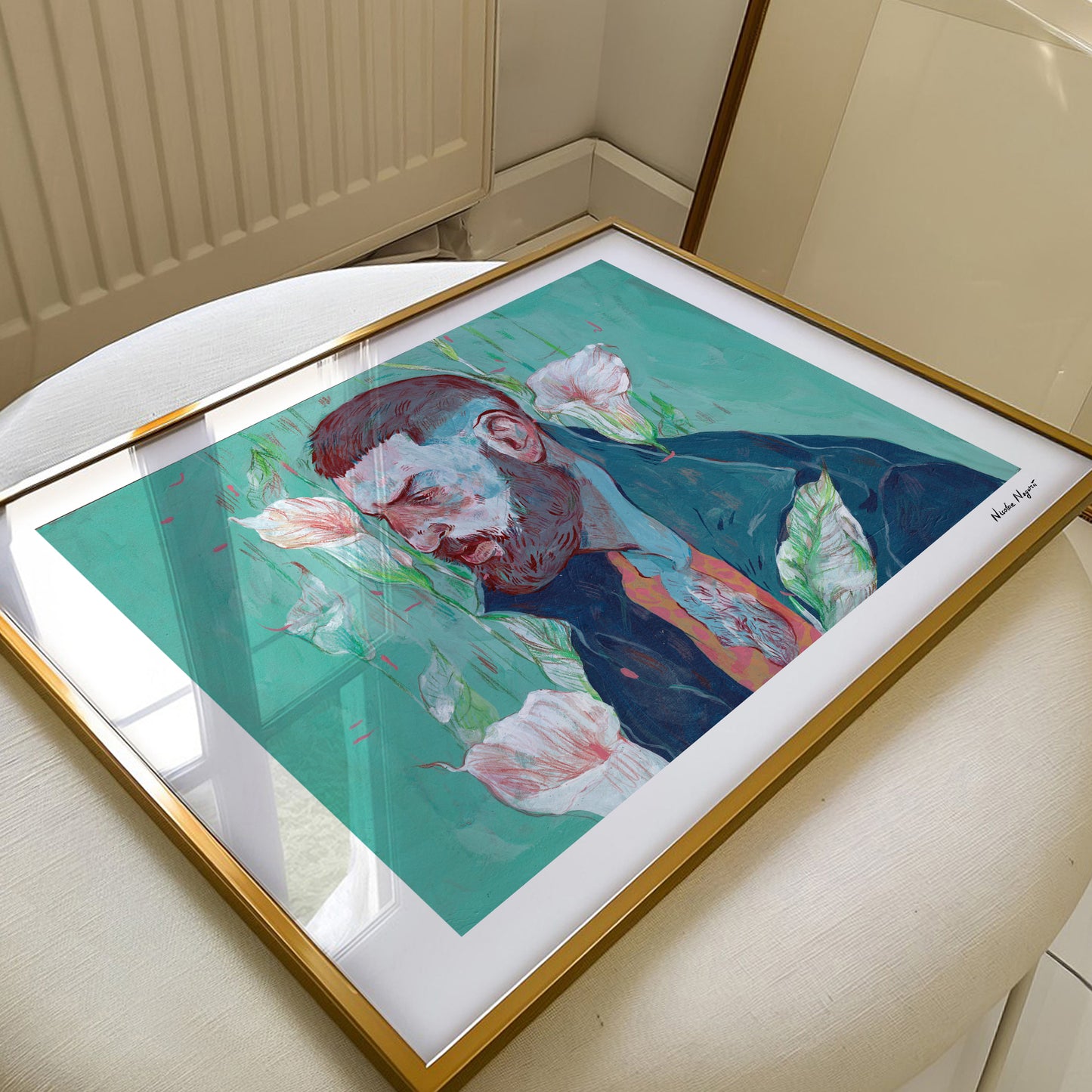 Caught in a thought (2023) by Nicolae Negură