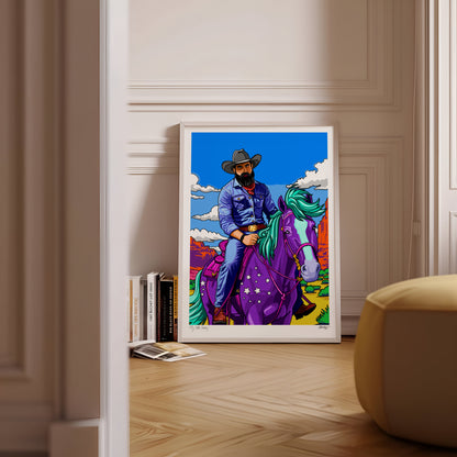 My Little Cowboy (2025) by FATPIGEONART