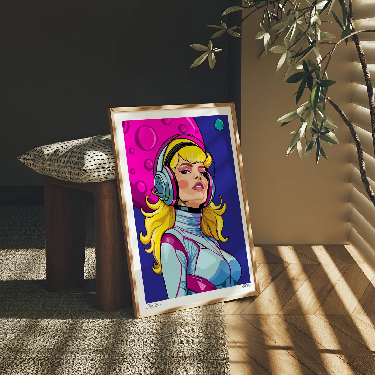 SPACEGIRL (2025) by FATPIGEONART
